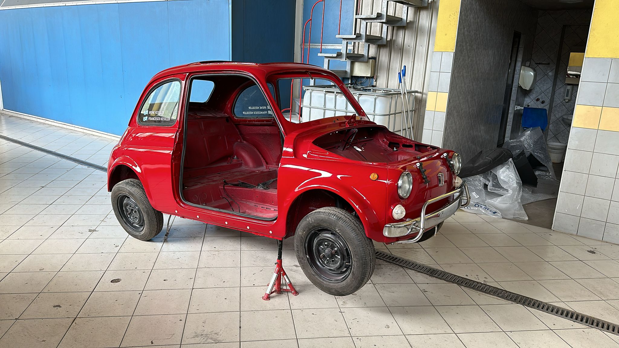 Fiat 500 restauracija 4: sastavljanje